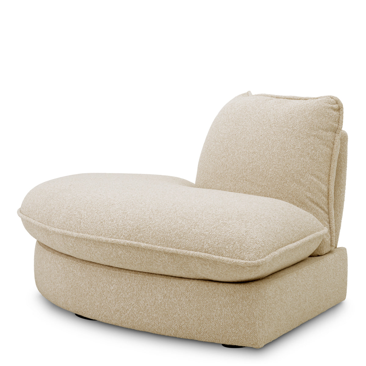 Beige Upholstered Modular Sofa Cresson | Cabothousefurniture.com