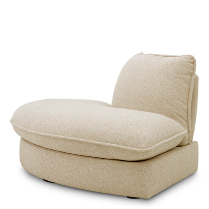 Beige Upholstered Modular Sofa Cresson | Cabothousefurniture.com