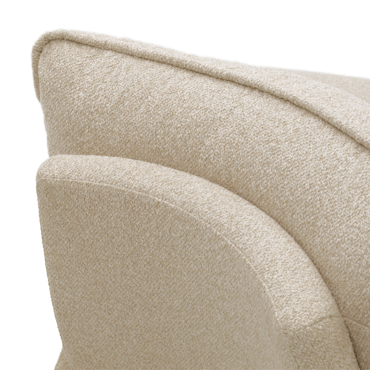 Beige Upholstered Modular Sofa Cresson | Cabothousefurniture.com