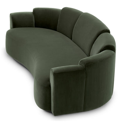 Green Velvet Sofa Marbella