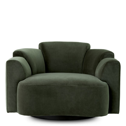 Upholstered Swivel Chair Marbella | Cabothousefurniture.com
