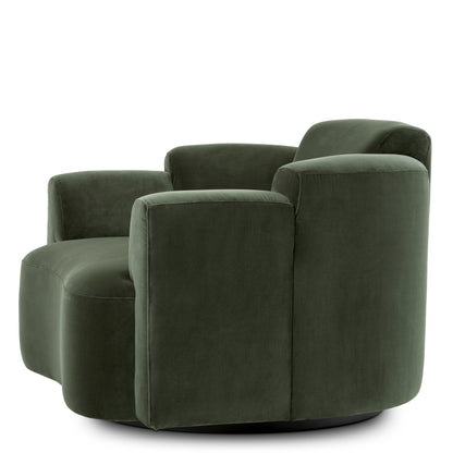 Upholstered Swivel Chair Marbella | Cabothousefurniture.com