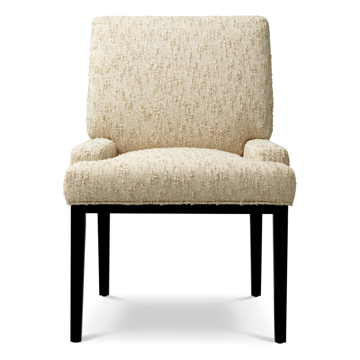 Beige Fabric Dining Chair Bromley