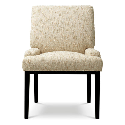 Beige Fabric Dining Chair Bromley