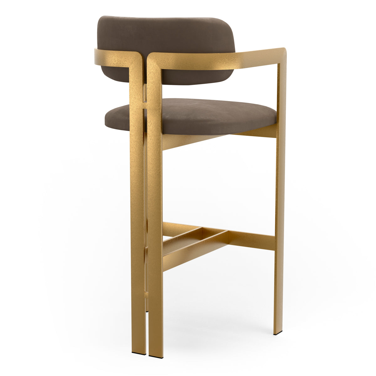 Sculptural Silhouette Bar Stool Donato | Cabotfurniture.com