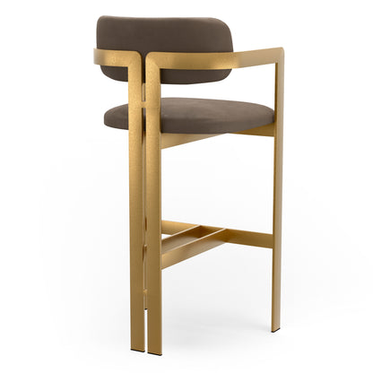 Sculptural Silhouette Bar Stool Donato | Cabotfurniture.com