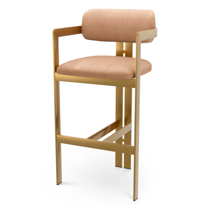 Sculptural Silhouette Bar Stool Donato | Cabotfurniture.com