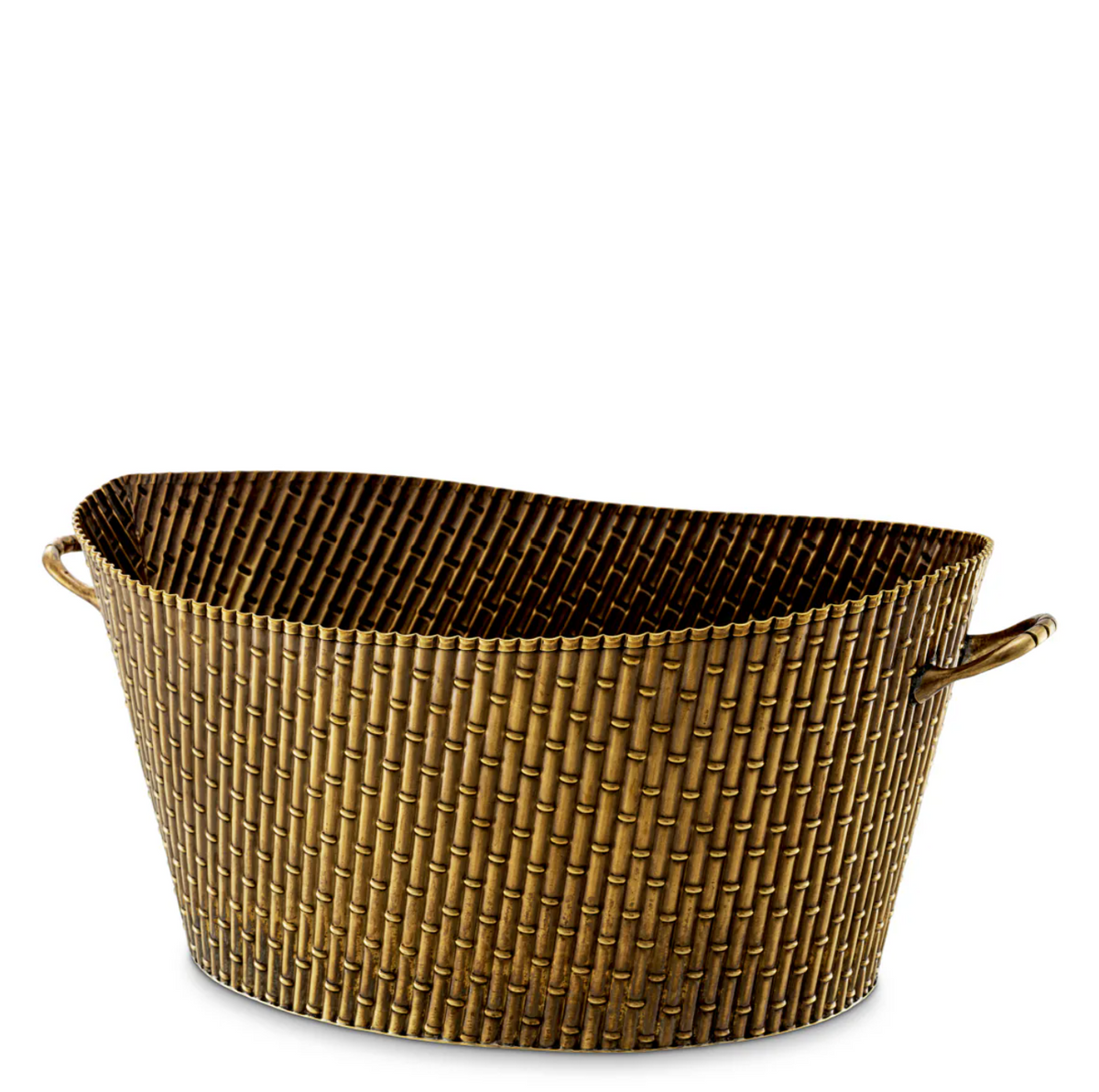 Vintage Brass Wine Cooler Barletta