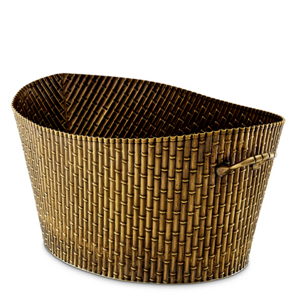 Vintage Brass Wine Cooler Barletta