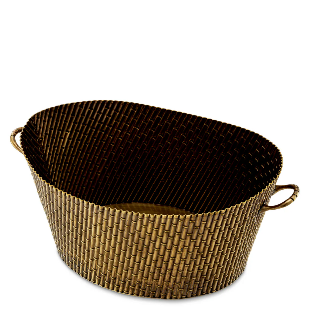 Vintage Brass Wine Cooler Barletta