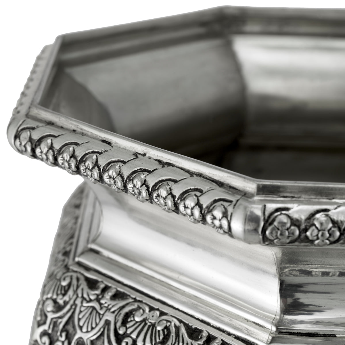 Silver Wine Cooler Object Walpole | Cabothousefurniture.com