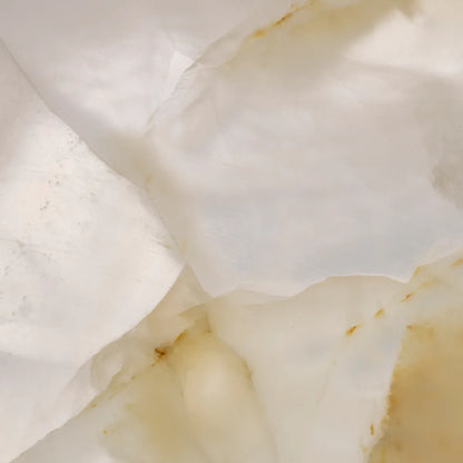 Natural Round Onyx Vase Fayum | Cabothousefurniture.com