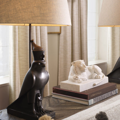 Sculptural Base Table Lamp Horus | Cabothousefurniture.com
