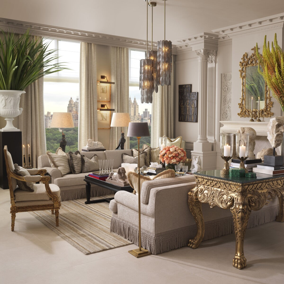 Adjustable Floor Lamp Tryon | Cabothousefurniture.com