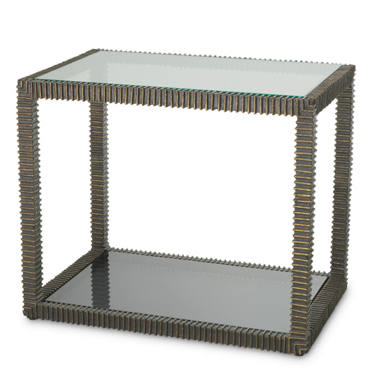Bronze Side Table Bethesda | Cabothousefurniture.com