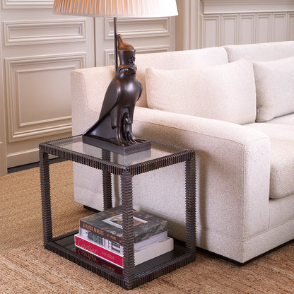 Bronze Side Table Bethesda | Cabothousefurniture.com