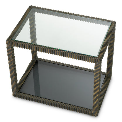 Bronze Side Table Bethesda | Cabothousefurniture.com