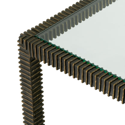 Bronze Side Table Bethesda | Cabothousefurniture.com