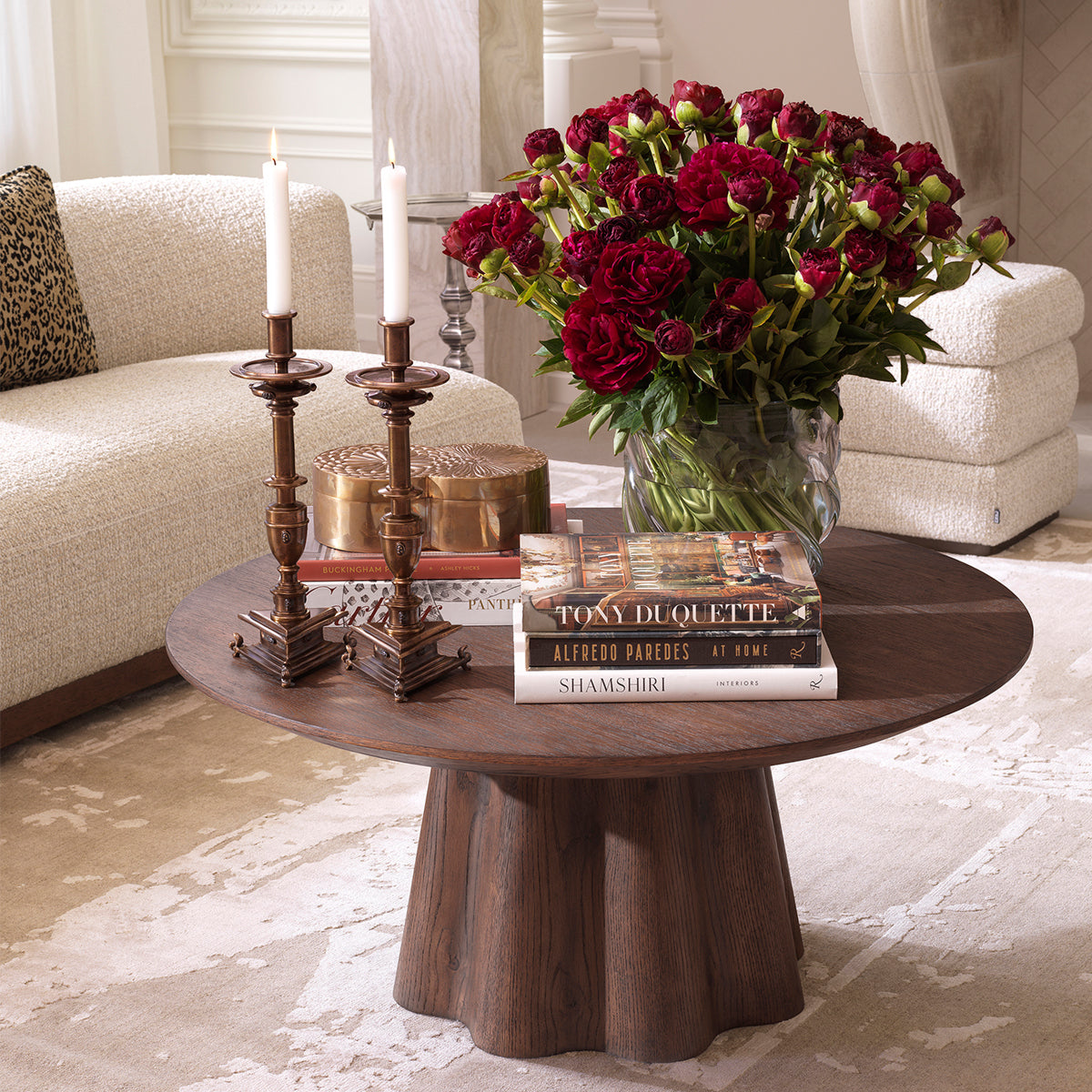 Oak Veneer Coffee Table Papyrus | Cabothousefurniture.com