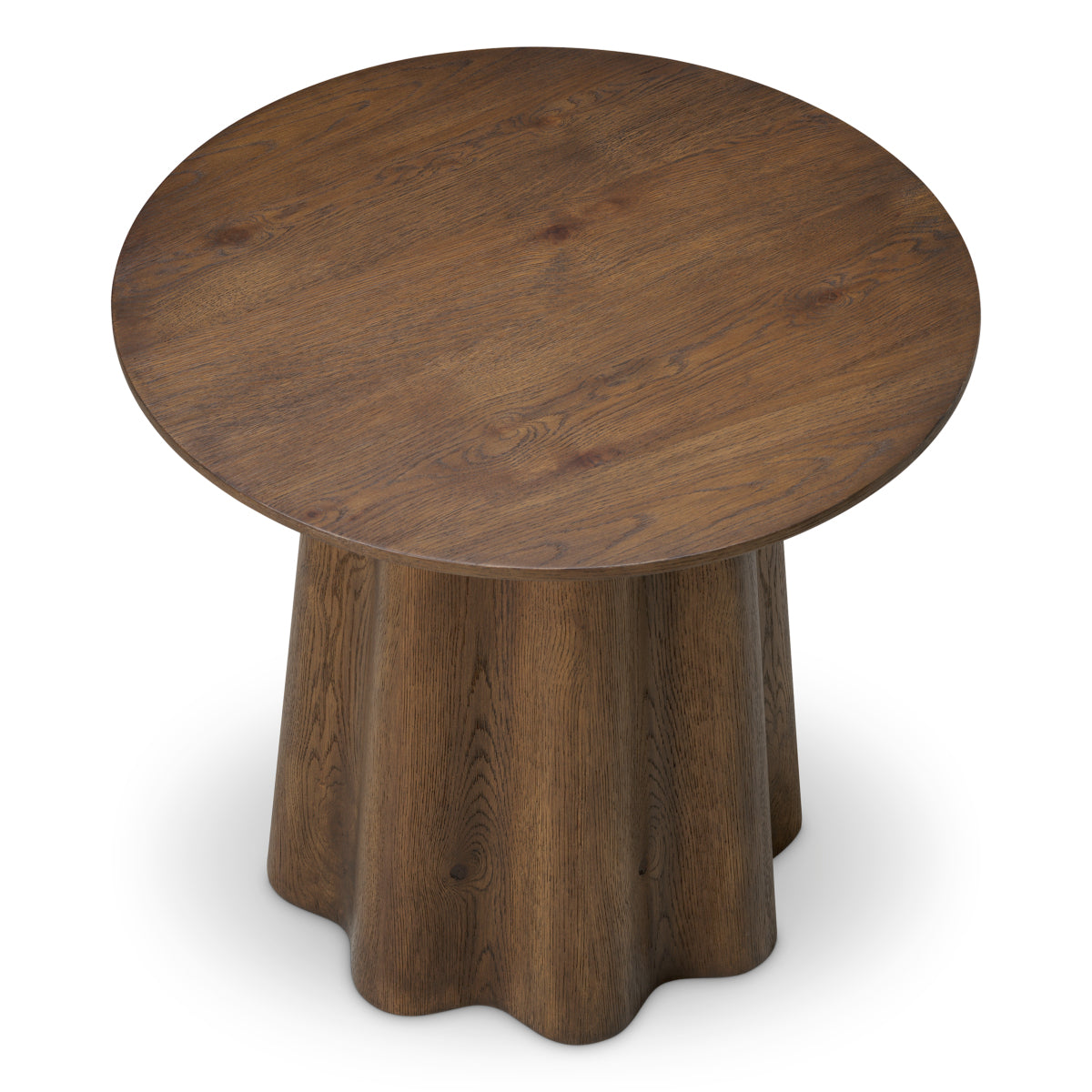 Oak Veneer Side Table Papyrus | Cabothousefurniture.com