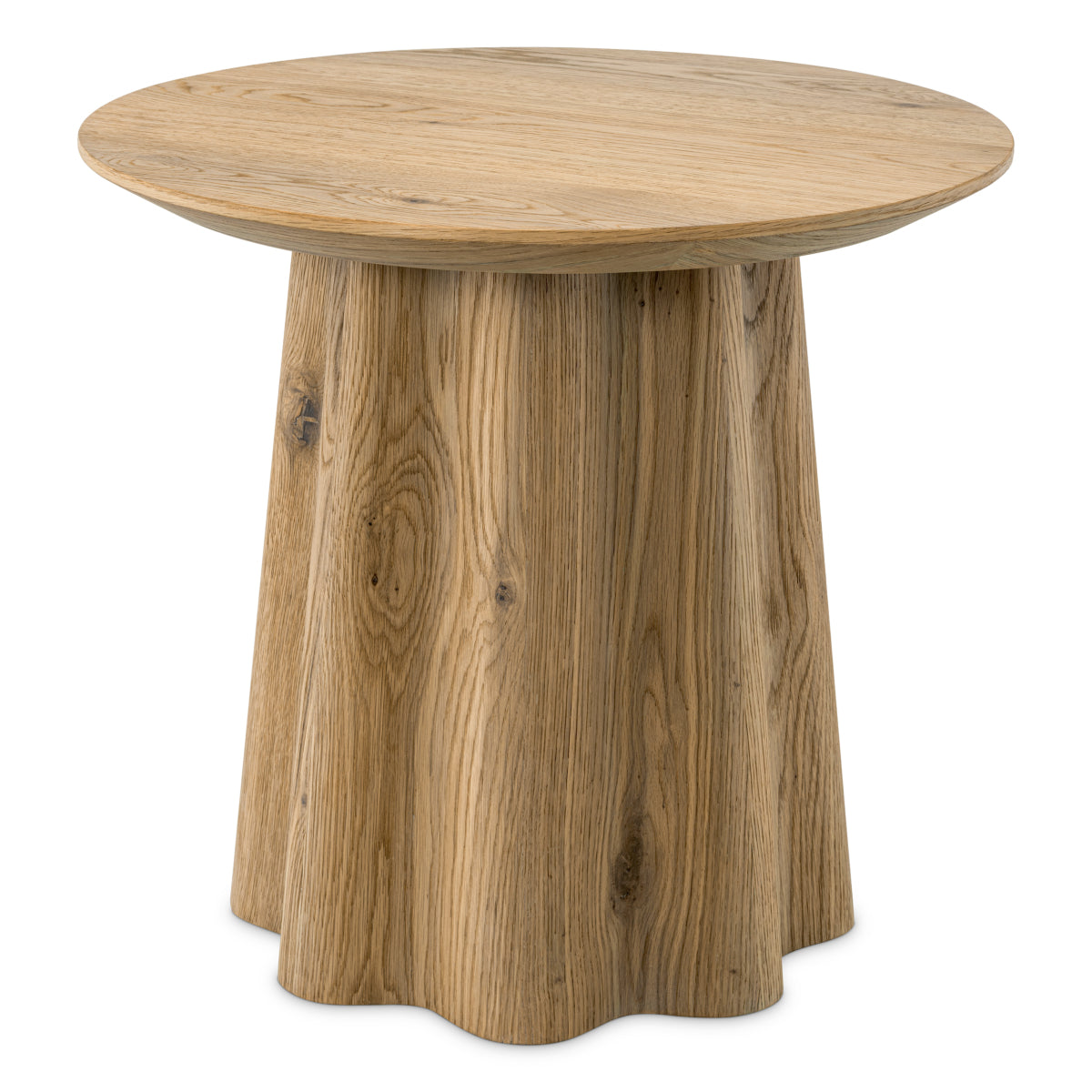 Oak Veneer Side Table Papyrus | Cabothousefurniture.com