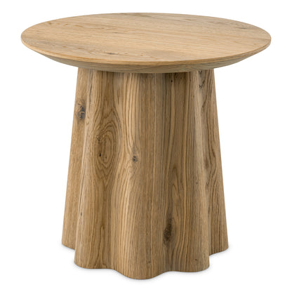 Oak Veneer Side Table Papyrus | Cabothousefurniture.com