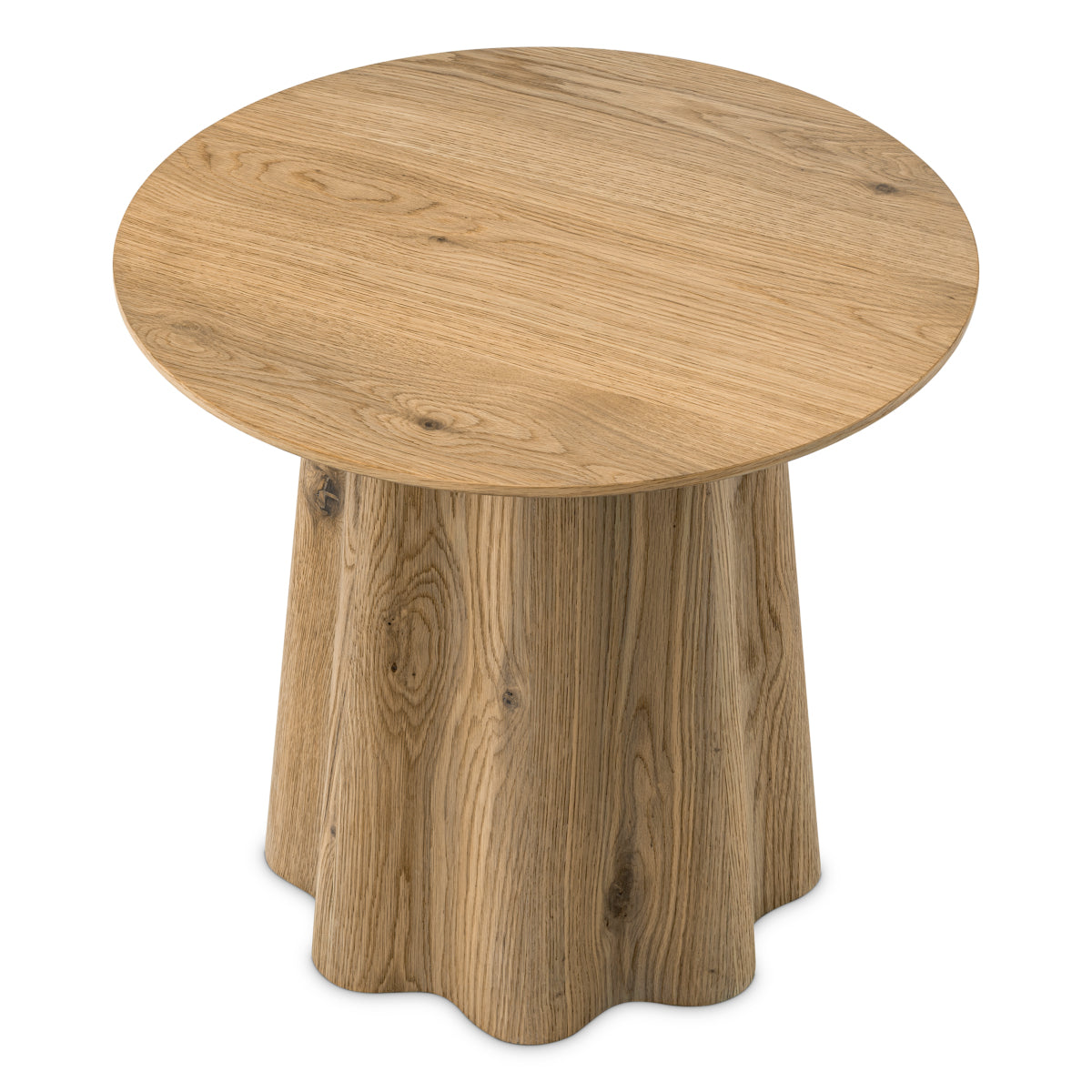 Oak Veneer Side Table Papyrus | Cabothousefurniture.com
