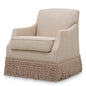 Twisted Fringe Swivel Chair Madison | Cabothousefurniture.com