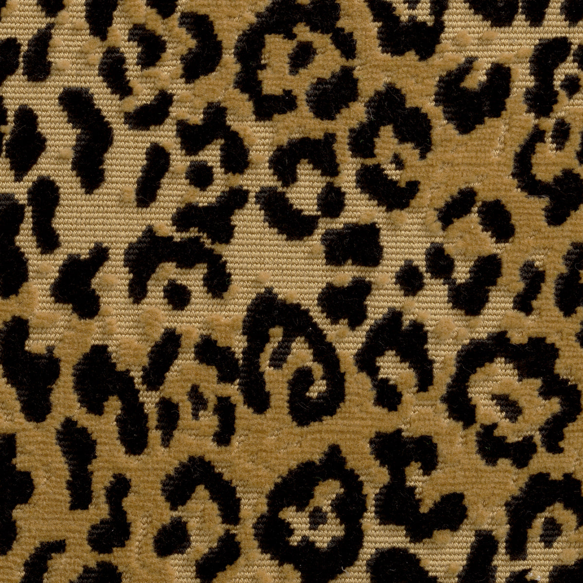 Leopard Fabric Stool Roosevelt | Cabothousefurniture.com