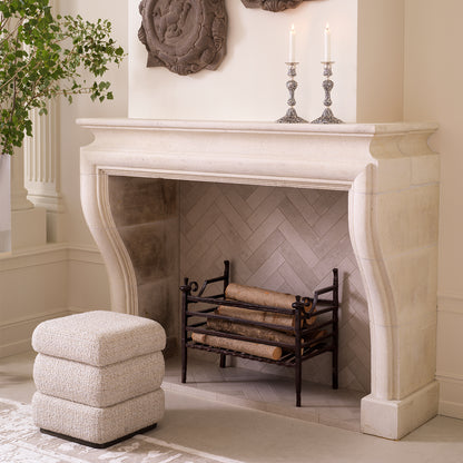 Bronze Base Stool Fifth | Cabothousefurniture.com