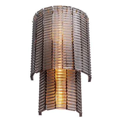 Ridged Glass Wall Lamp Imperial