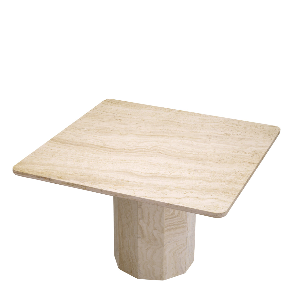 Natural Travertine Dining Table Piazza