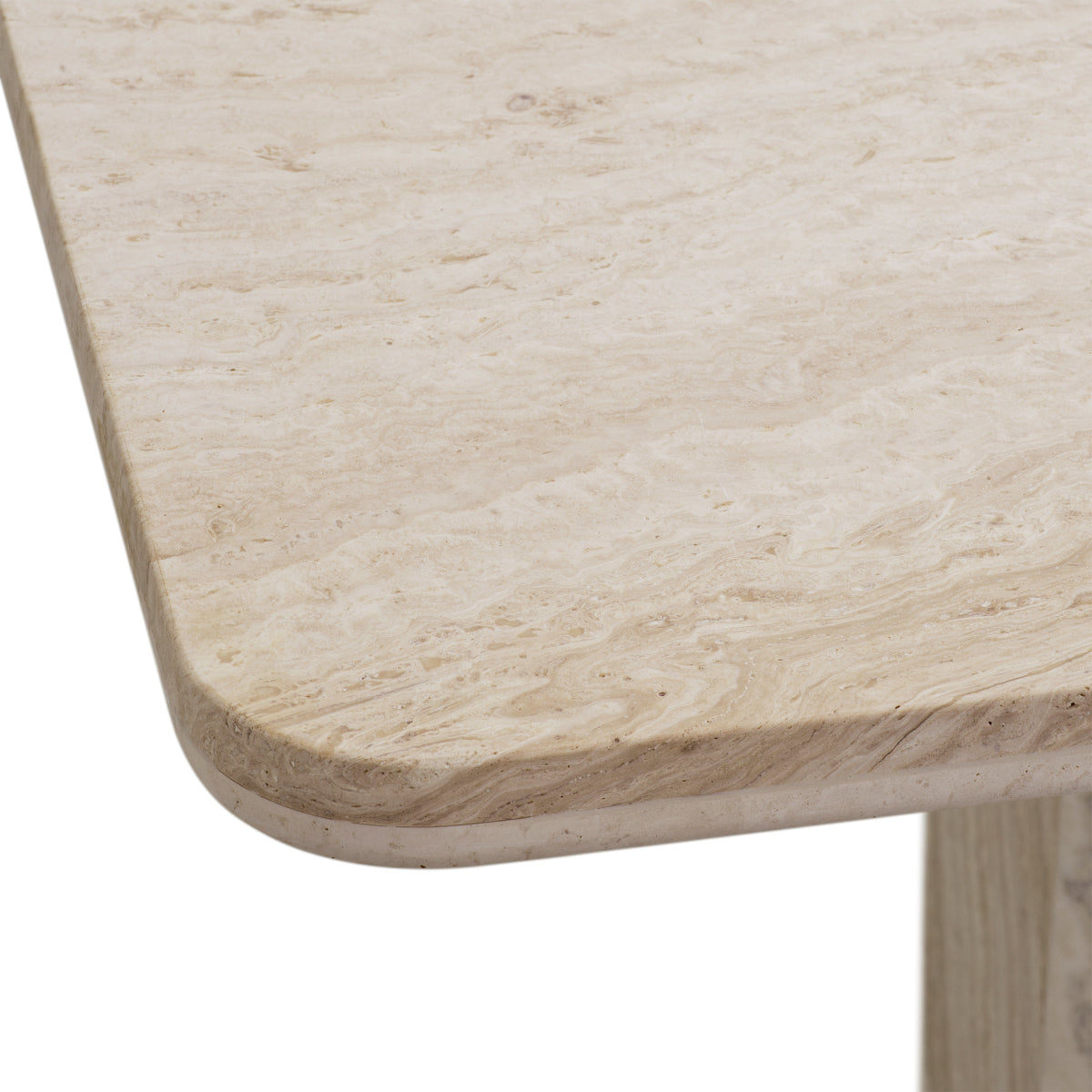 Natural Travertine Dining Table Piazza
