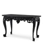 Black Console Table Cadwalader | Cabothousefurniture.com