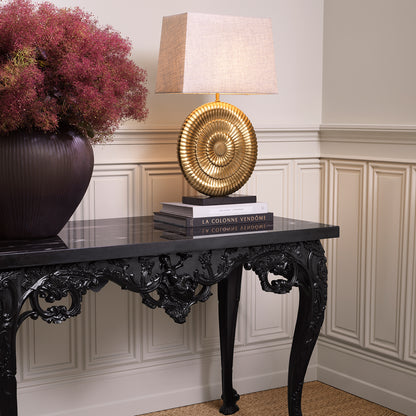 Black Console Table Cadwalader | Cabothousefurniture.com