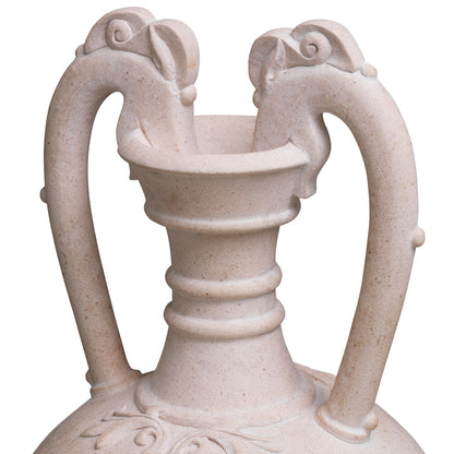 Sandstone Vase Amphora | Cabothousefurniture.com