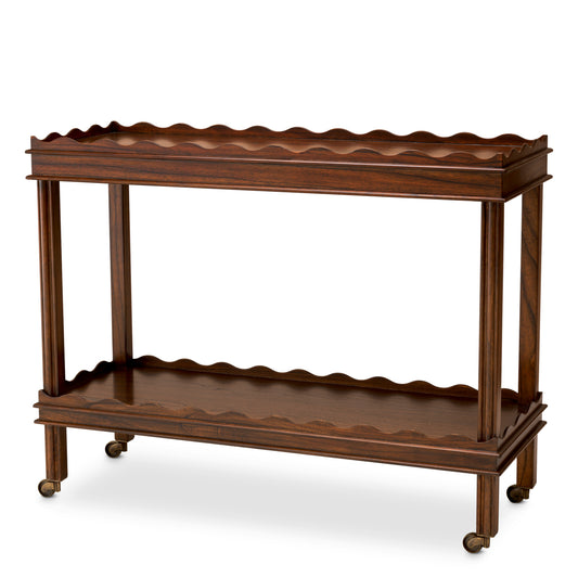 Classic Brown Trolley Harrold | Cabothousefurniture.com