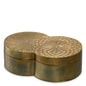 Antique Brass Box Meiji | Cabothousefurniture.com