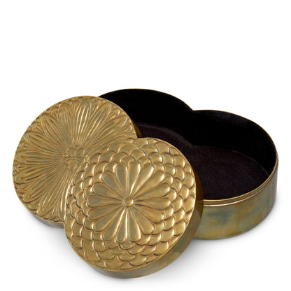 Antique Brass Box Meiji | Cabothousefurniture.com